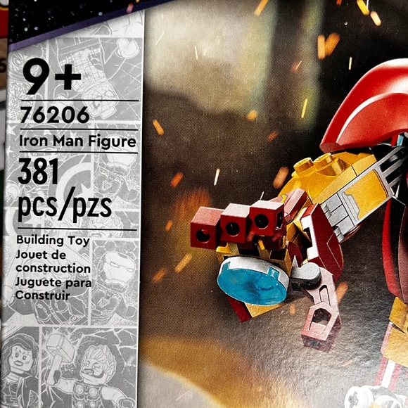 Lego 76206 Iron Man Figure Marvel Studios NWT in unopened box - Picture 4 of 12
